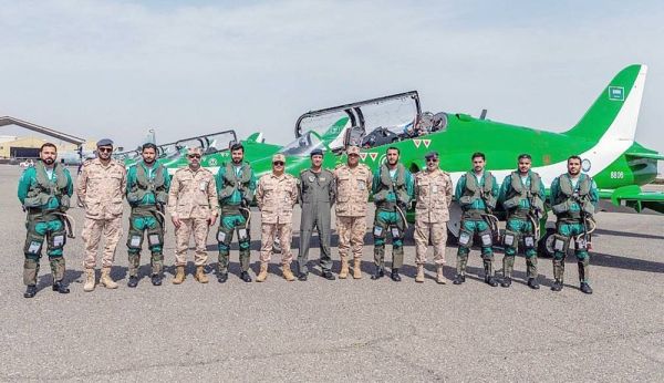 Saudi Hawks Team arrives in Kuwait to participate in its national celebrations