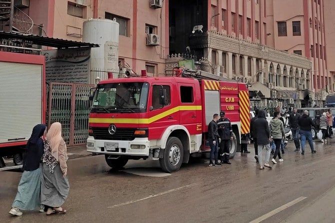 Egypt officials: Hospital fire in Cairo kills 3, injures 32