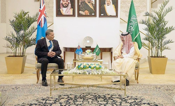 Prince Faisal, Natano review bilateral ties and ways to enhance the relations