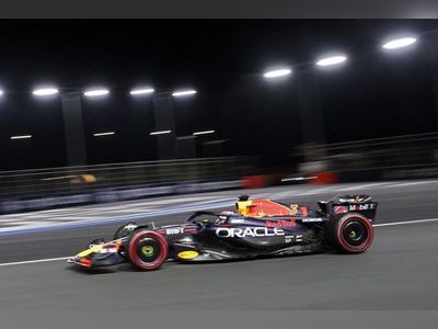 Verstappen shrugs off bug to top practice in Saudi Arabia