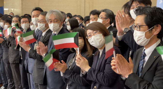Japan repeats thanks to Kuwait for aid package following 2011 quake, tsunami
