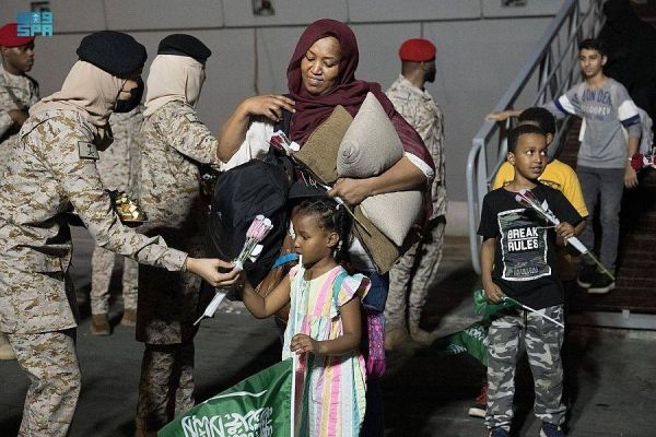 119 Saudis among 2,744 people evacuated so far from Sudan