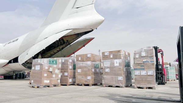 Sixth Saudi airplane carrying relief leaves for Sudan