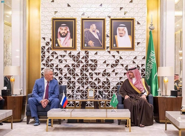 Saudi, Russian interior ministers hold talks in Riyadh