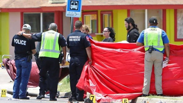 Witnesses describe horrifying crash that left 8 dead outside a Texas shelter housing migrants