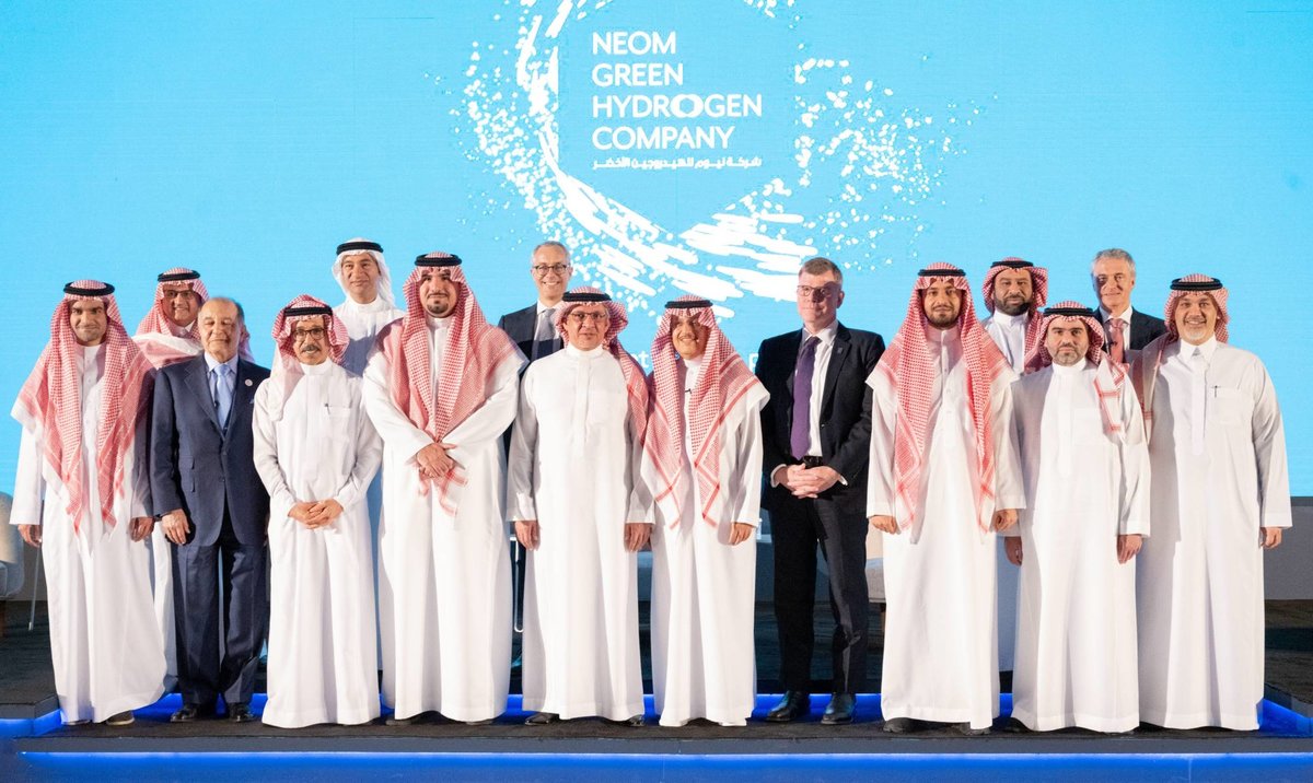 The Saudi Development Fund has financed the construction of the largest global plant for green hydrogen production in the city of Oxagon in Neom, Saudi Arabia