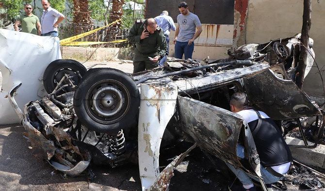 Policeman killed in Damascus car bombing