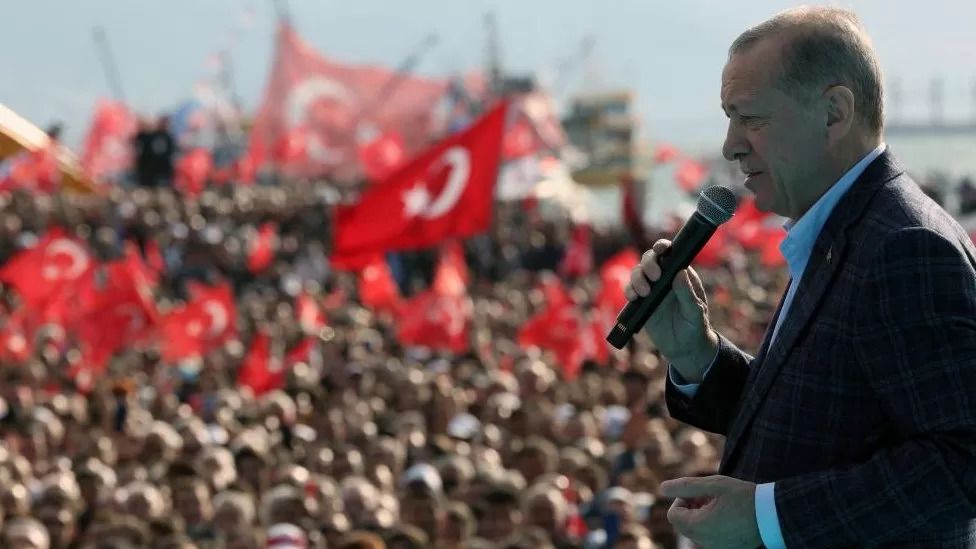 Turkey's President Erdogan back on campaign trail after illness