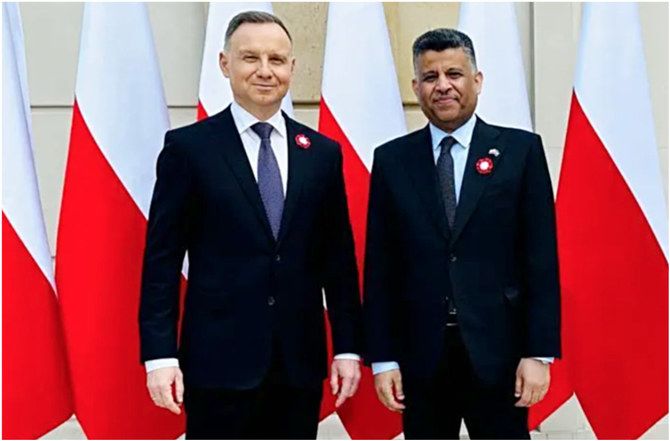 President of Poland meets Saudi ambassador