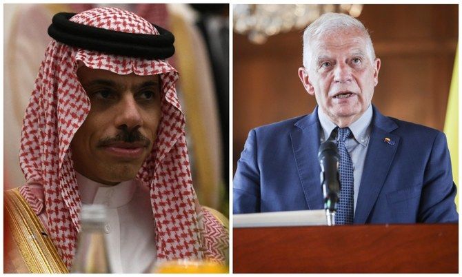 Saudi FM discusses Sudan crisis with EU’s Borrell