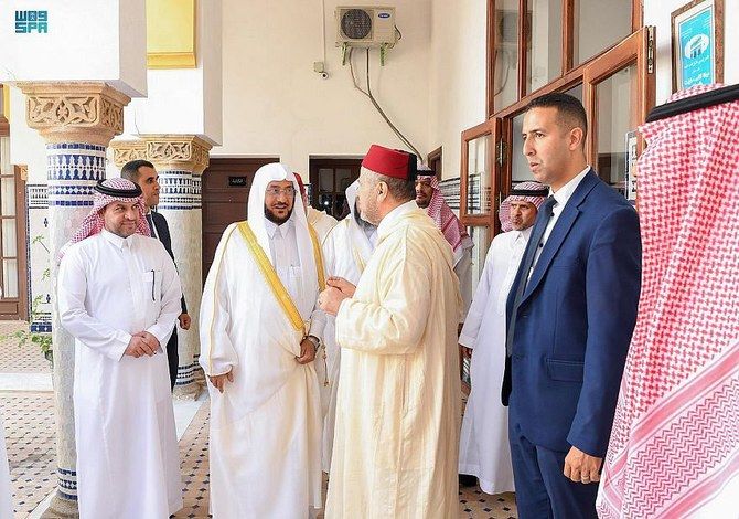 Saudi Islamic minister visits King Fahd Mosque in Morocco