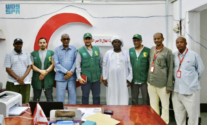 KSrelief team meets with president of Sudanese Red Crescent Society
