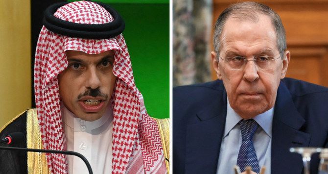 Saudi FM discusses regional, international developments with Russia’s Lavrov