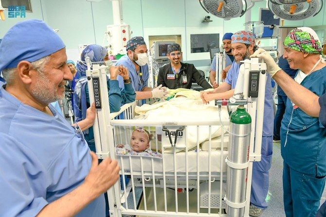 Saudi surgeons complete penultimate stage of operation to separate Nigerian conjoined twins