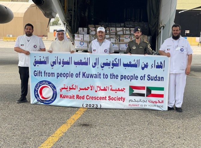 Kuwait Red Crescent Society sends another 10 tons of relief aid to Sudan