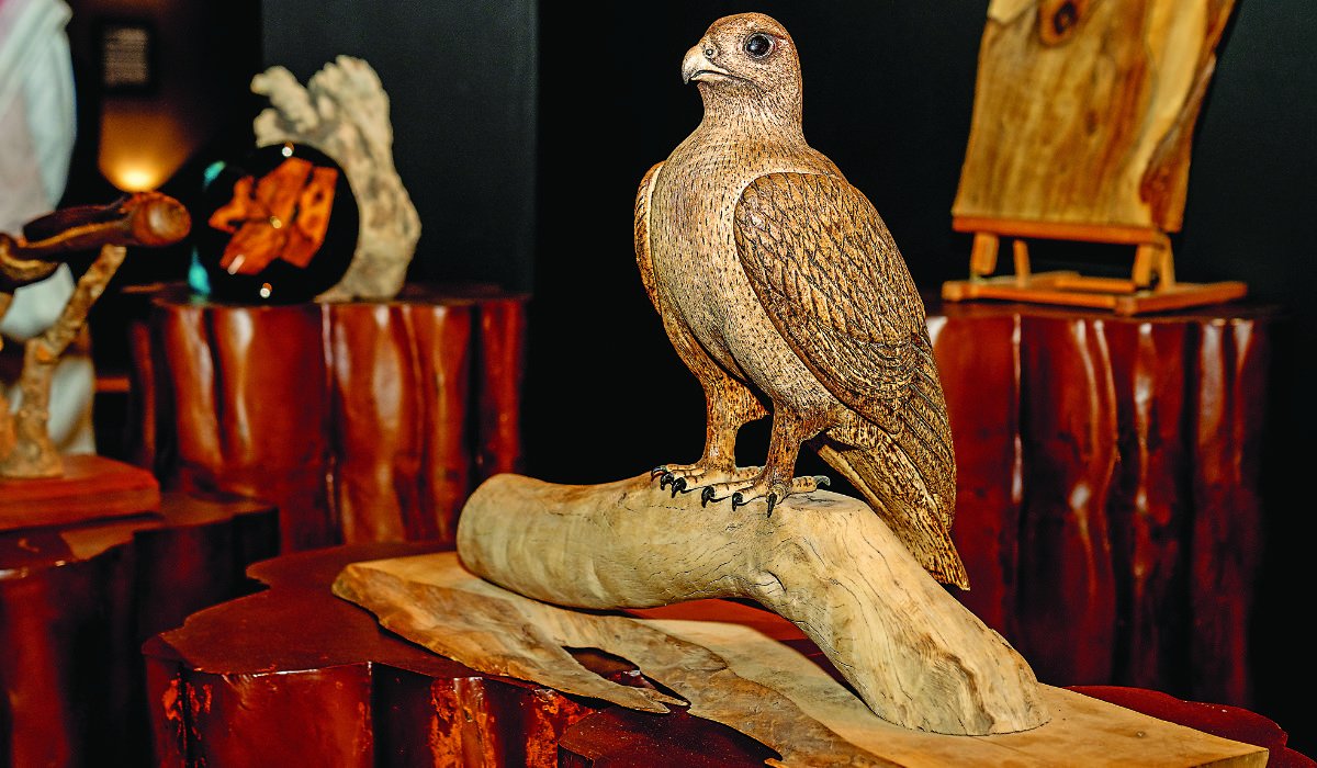 Saudi Wood Sculptor Crafts Tributes to Nature, Wildlife, and Ancient History