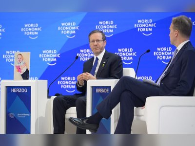 In Davos, Israel's President Highlights Importance of Ties with Saudi Arabia in Resolving Gaza Conflict