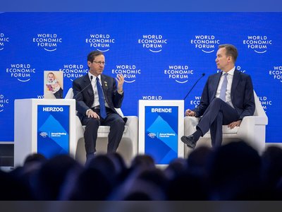 In Davos, Israel's President Highlights Importance of Ties with Saudi Arabia in Resolving Gaza Conflict