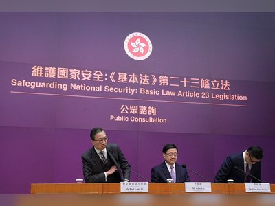 Hong Kong's Leader Advocates for Additional National Security Legislation