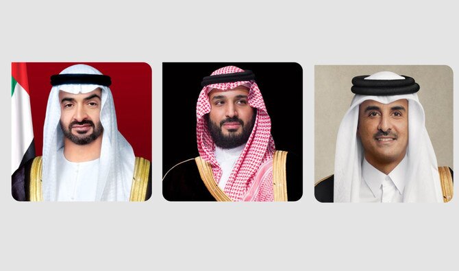 Saudi Crown Prince Receives Urgent Calls from UAE and Qatar Leaders over Regional Tensions and Gaza