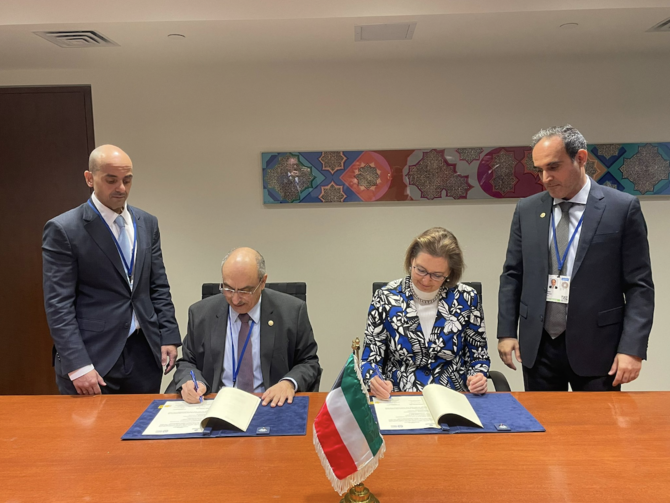 کویت فنڈ اور آئی ایل او نے ترقی پذیر ممالک میں معاشی اور سماجی ترقی پر توجہ مرکوز کرتے ہوئے ترقیاتی تعاون کو فروغ دینے کے لئے مفاہمت نامے پر دستخط کیے