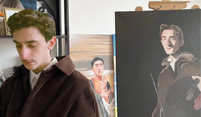 Saudi Teen Artist Jawad Al-Omair: Transforming Inspiration into Vibrant Artworks