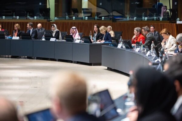 Prince Faisal bin Farhan Nag-uusap sa mga Ministro ng EU sa Luxembourg, Tinatalakay ang Pakikipagtulungan sa Seguridad ng GCC-EU at Krisis sa Gaza