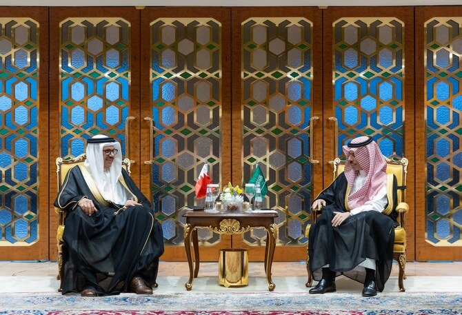 Saudi and Bahraini Foreign Ministers Discuss Ways to Enhance Bilateral Relations and Regional Issues