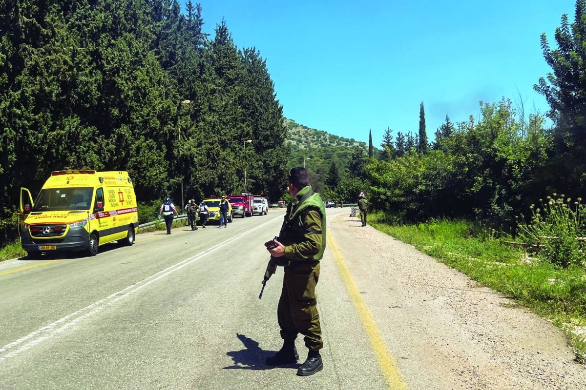 צבא ישראל מודיע על פעולת סירנות אזהרה באל-ארמשה הערבית