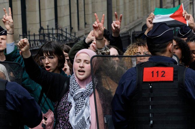 French Police Evict Pro-Palestinian Students from Sorbonne University Amidst Protests and Tensions