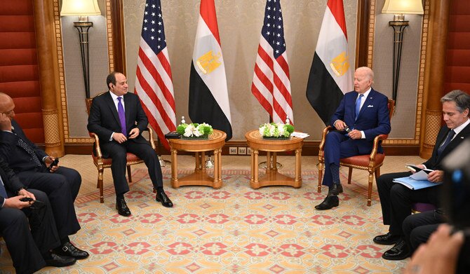 El-Sisi and Biden Discuss Gaza Crisis, Urge Ceasefire and Humanitarian Aid, Reaffirm Two-State Solution