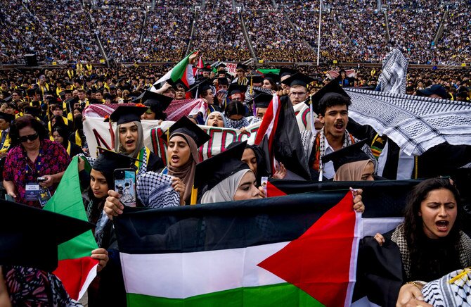 Protesters Disrupt University Commencements Over Israel-Hamas Conflict: Arrests, Encampments, and Divestment Demands