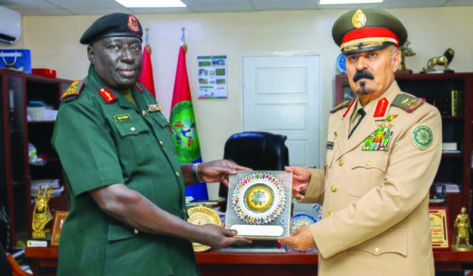 Islamic Military Counterterrorism Coalition Chief Meets with Gambia's Defense Chief, Discusses Cooperation and Praise for Coalition's Anti-Terrorism Efforts