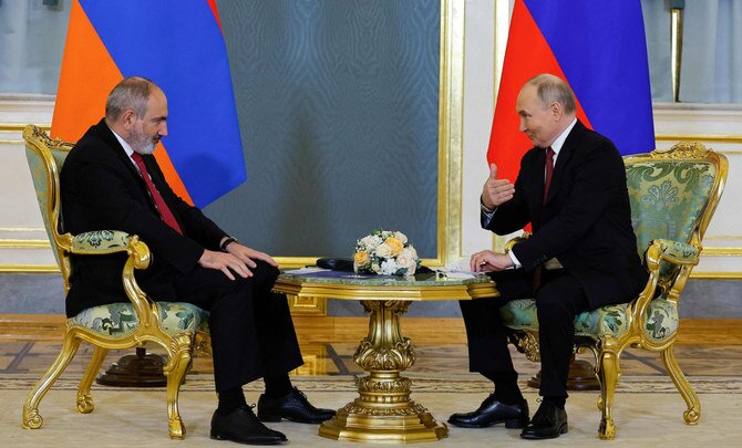 Armenia's Prime Minister Visits Moscow Amid Strained Relations with Russia: Trade Growing but Security Concerns Raised